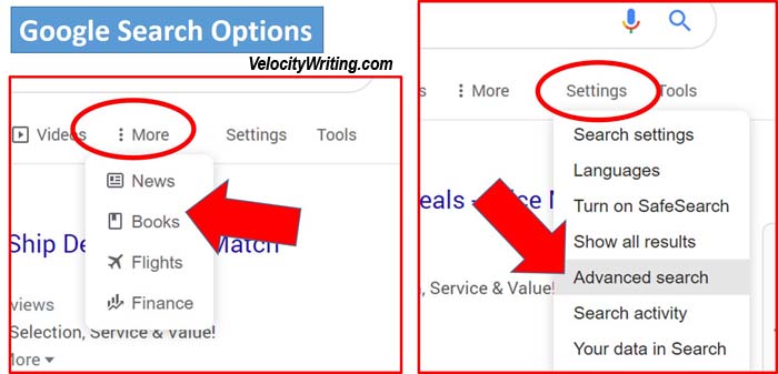 Enrich Blog Content with Research - advanced Google search