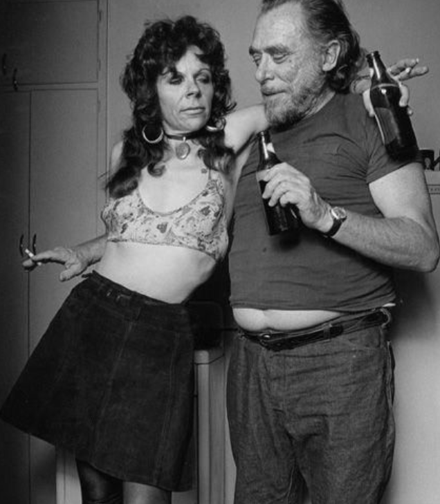 Charles Buskowski and his two friends.